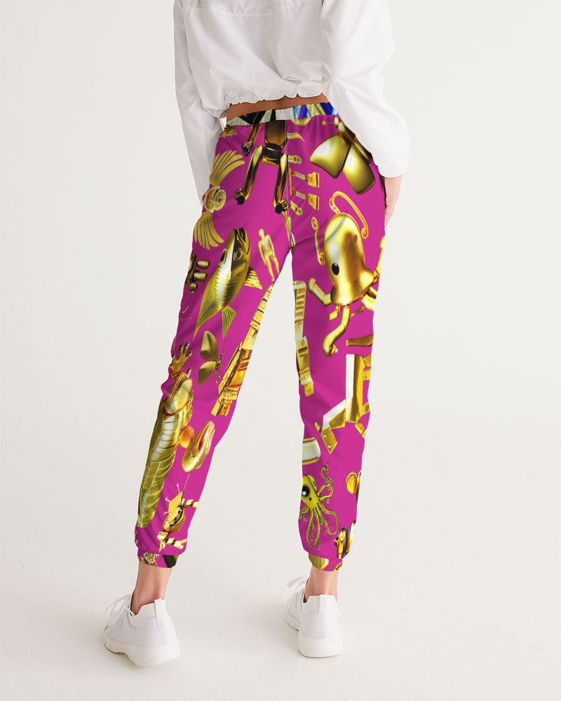 Robotic Abstrak Women's All-Over Print Track Pants