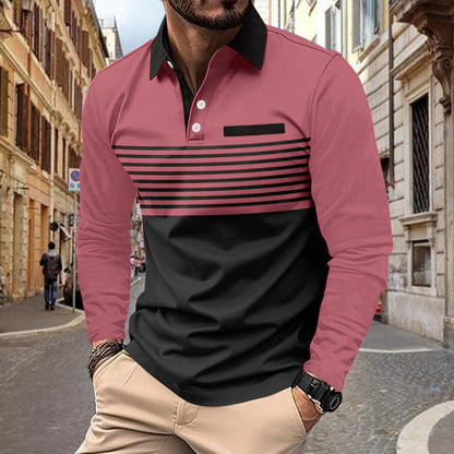 Polo Shirt Pocket Men's Sports Polo Shirt