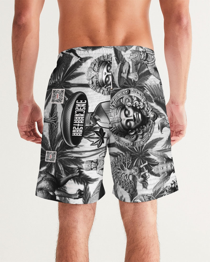 IMG_7080 Men's All-Over Print Swim Trunk