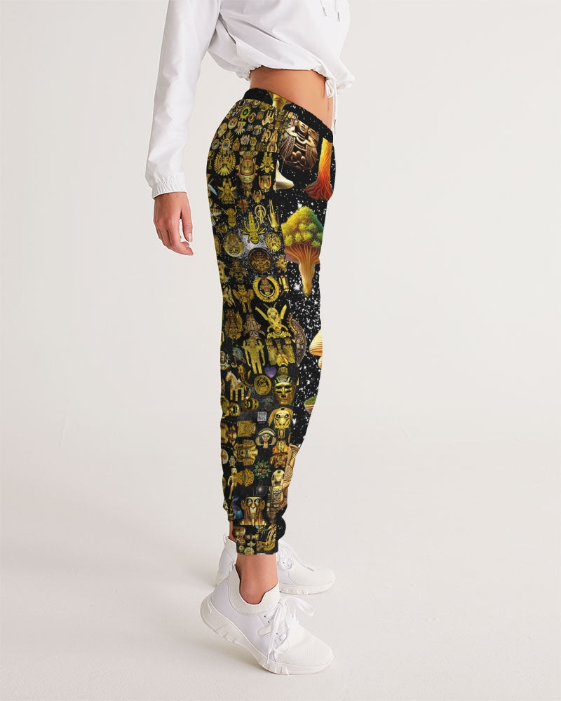 Nature Abstrak Women's All-Over Print Track Pants