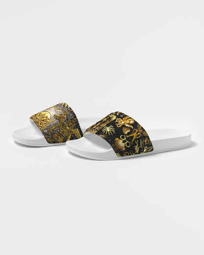 Mixed Abstract Design Women's Slide Sandal