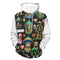 230gsm Men's Cool Hoodie with Double-layer Cap (All-Over Printing)