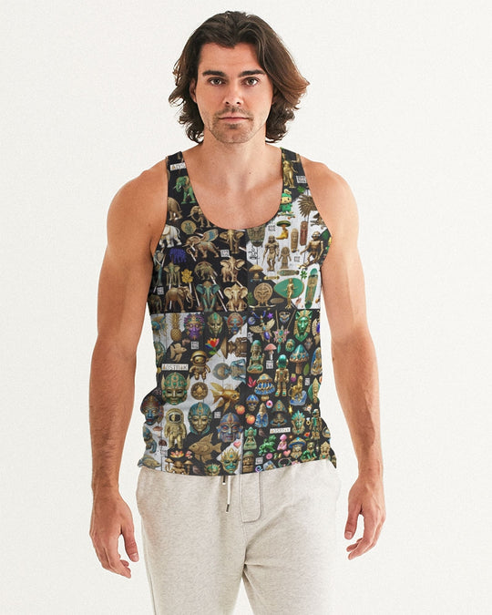 Abstraknyc Men's All-Over Print Tank