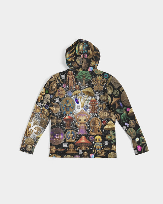 Elephant Collection Men's All-Over Print Hoodie