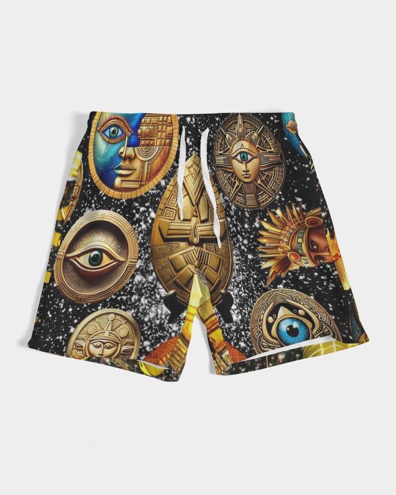 Evil Eye Abtrak Men's All-Over Print Swim Trunk