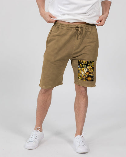 Ancient Abstrak Unisex Vintage Shorts | Lane Seven