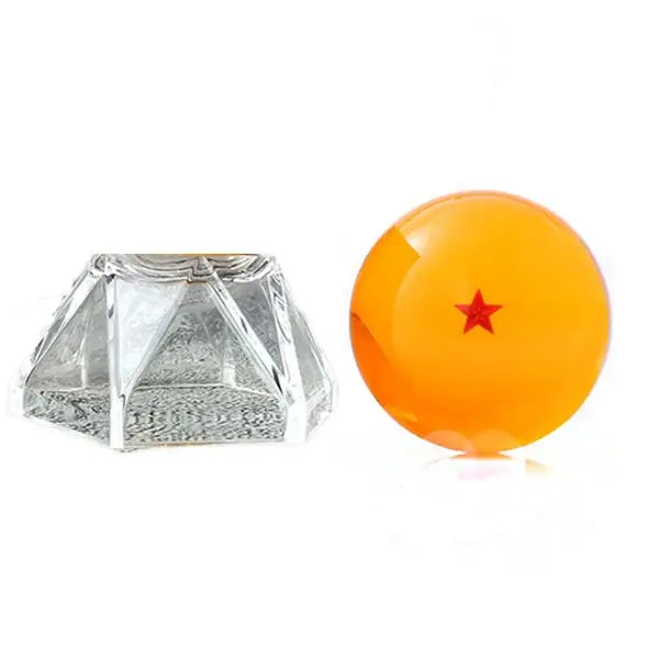 4.3 5.7 Cm Dragon Ball Z Crystal Ball Anime Figure 1 2 3 4 5 6 7 Star Dragon Balls with Stand Collectible Desktop Decoration Toy