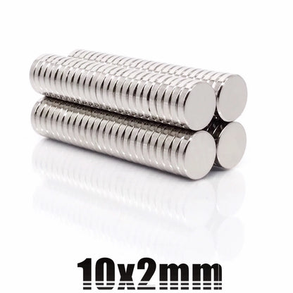 10/50/100/200/500/1000Pcs 10x2 Neodymium Magnet 10mm x 2mm N35 NdFeB Round Super Powerful Strong Permanent Magnetic imanes Disc