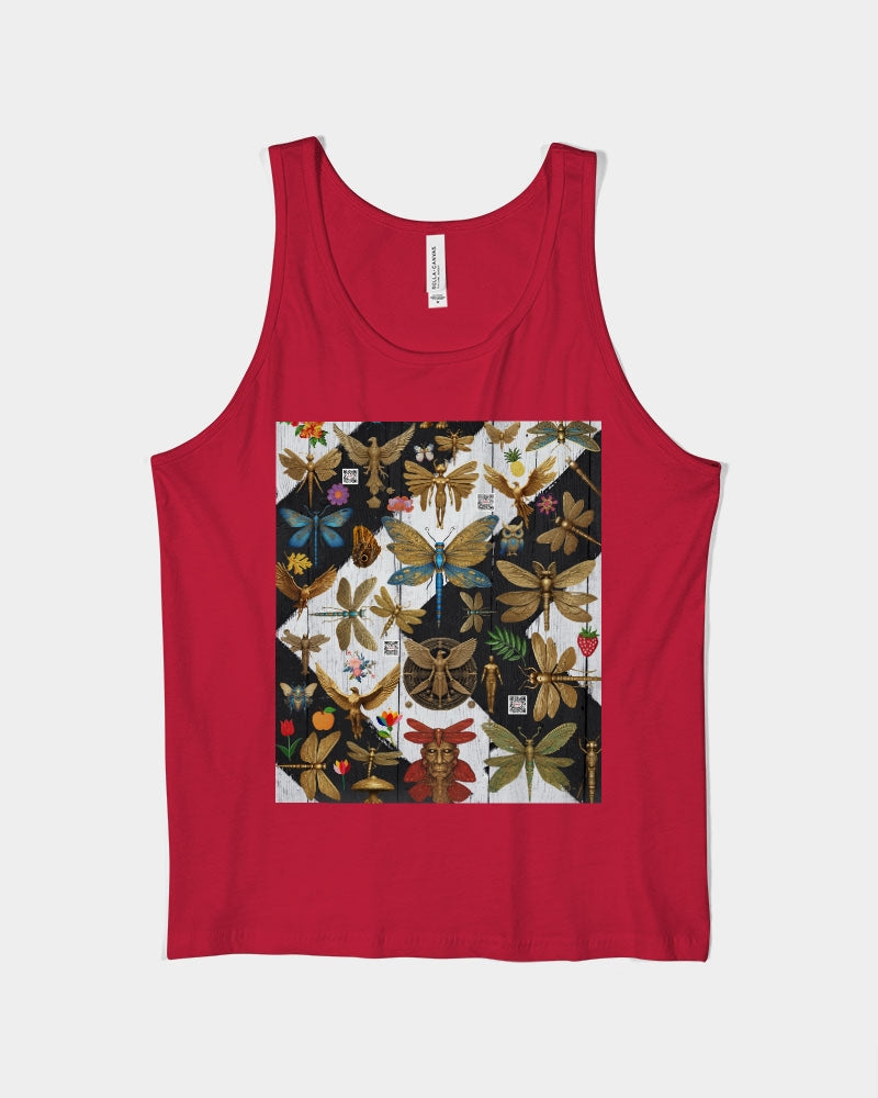 Abstrak dragonfly Unisex Jersey Tank | Bella + Canvas