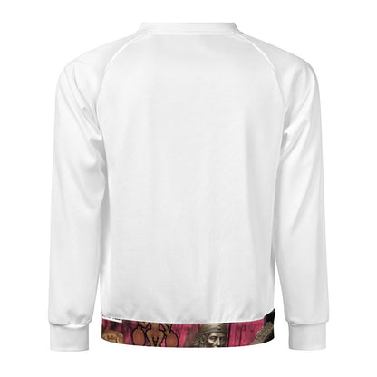 280gsm Men's Crewneck Sweatshirt Raglan A27H (All-Over Printing)