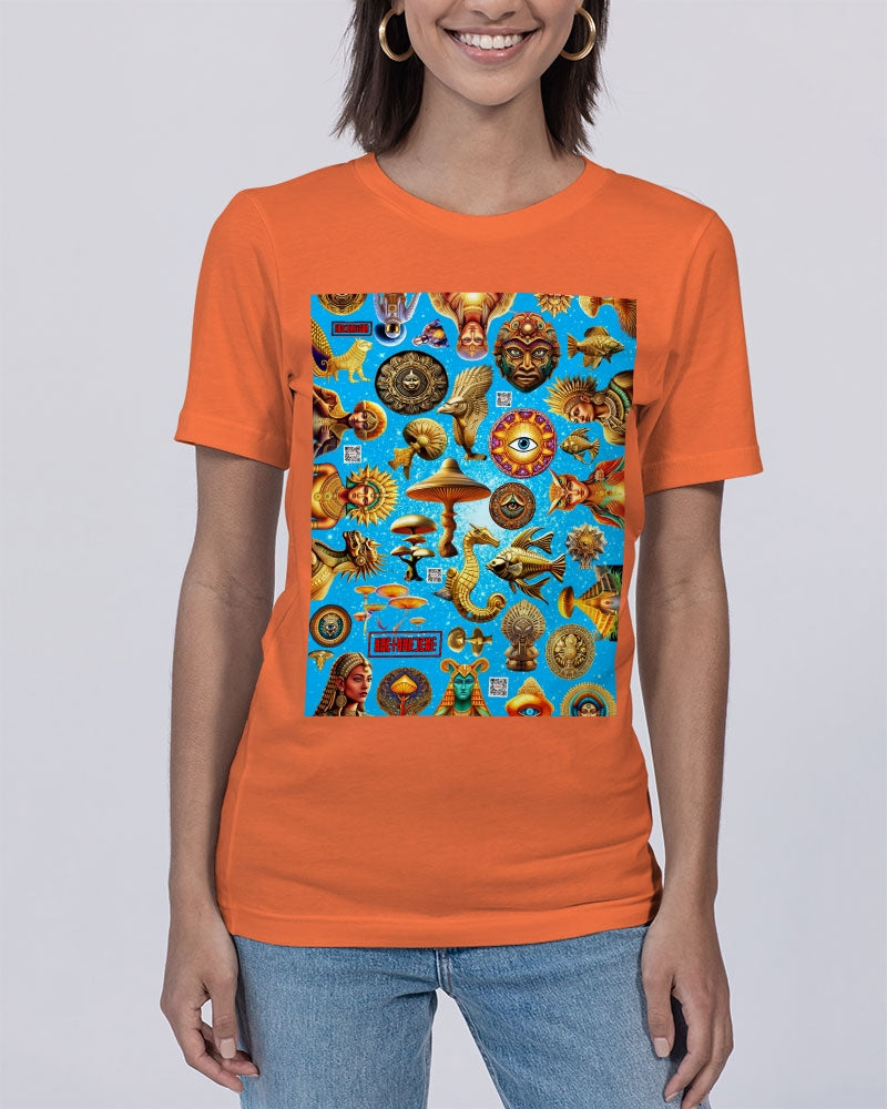 Eye and Face Abstrak Unisex Jersey Tee | Bella + Canvas