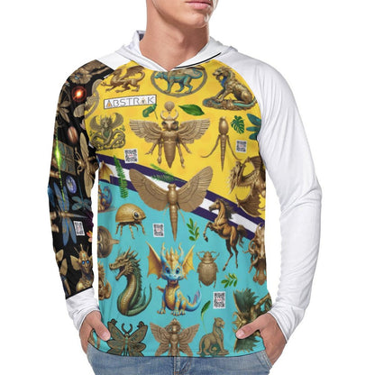 Men's Long Sleeve Hoodie NZ145 (All-Over Printing)