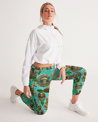 Ancient Abstrak Collection Women's All-Over Print Track Pants