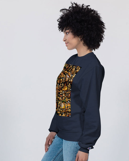 Hybrid Abstrak Unisex Sweatshirt | Champion