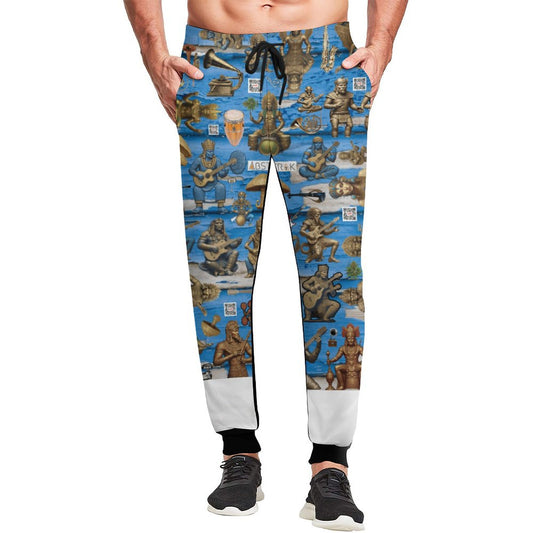 Men's Printed Sweatpants (Front All-Over Printing)