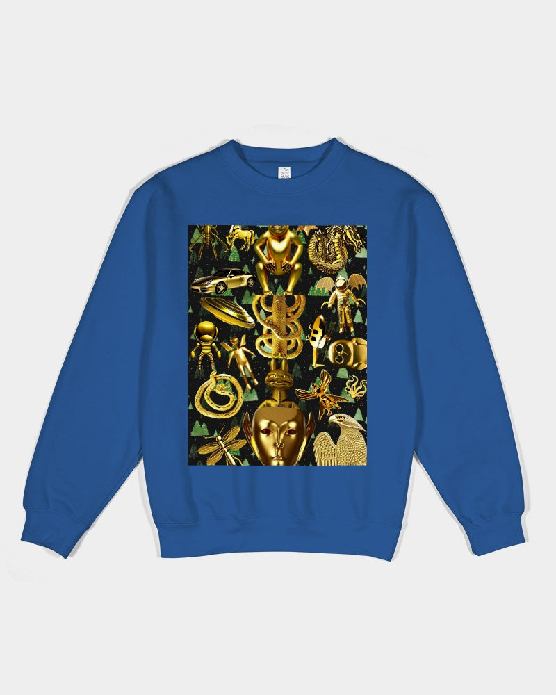 Outer Space Abstrak Unisex Premium Crewneck Sweatshirt | Lane Seven