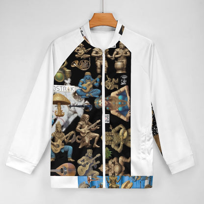 Raglan Zip-up Shirt WY10 (All-Over Printing)