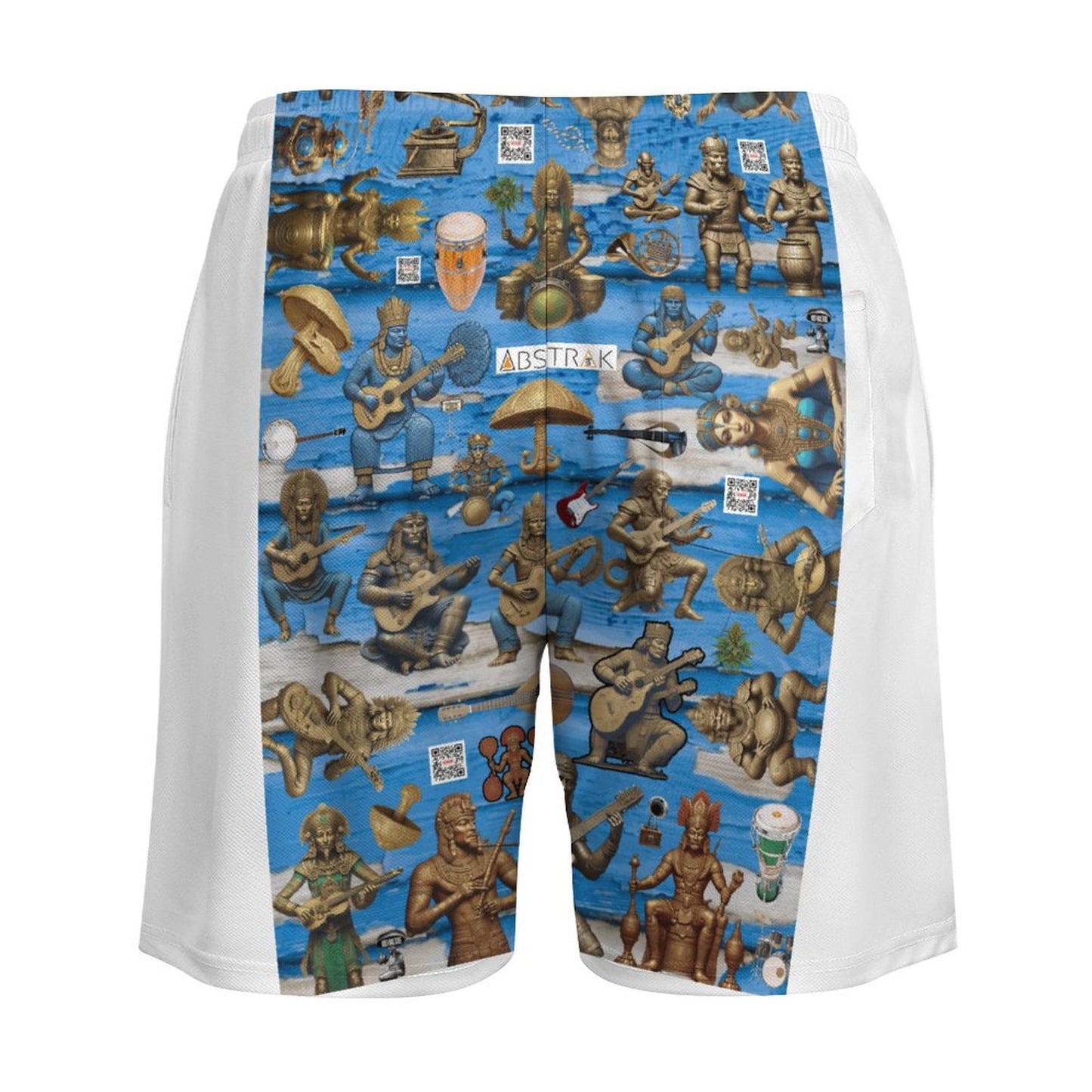 Men's Beach Shorts with 4 Pockets