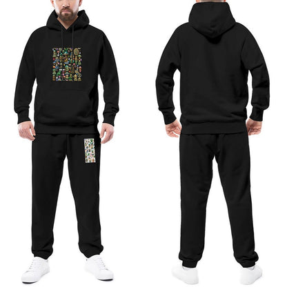 DTF Hoodie and Sweatpants Set