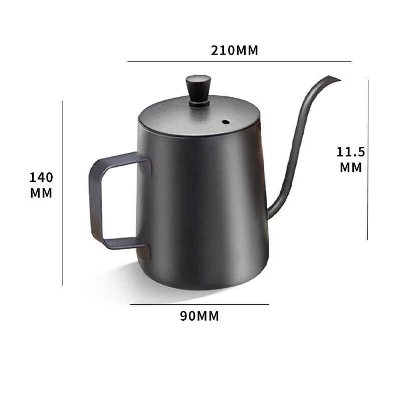 350ml 600ml Drip Kettle Coffee Tea Pot