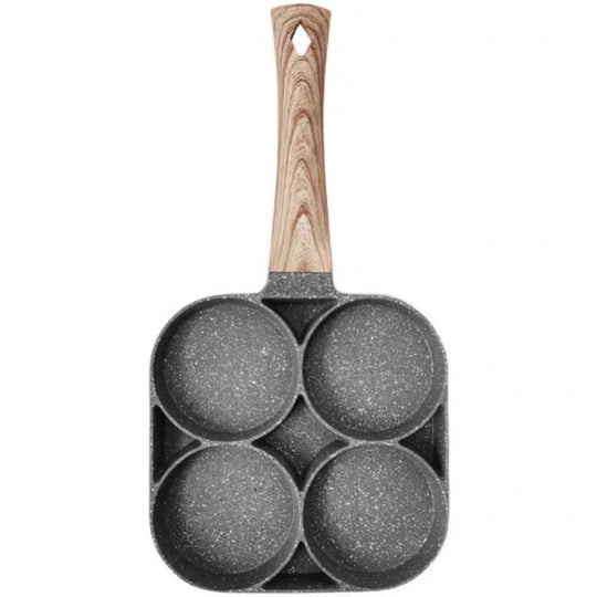 Four-Hole Frying Pot Pan Thickened Omelet Pan