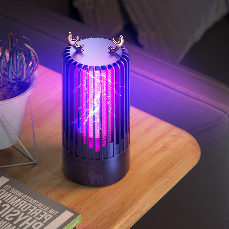 360° Blue Light Electric Shock Mosquito Catching Killer Lamp