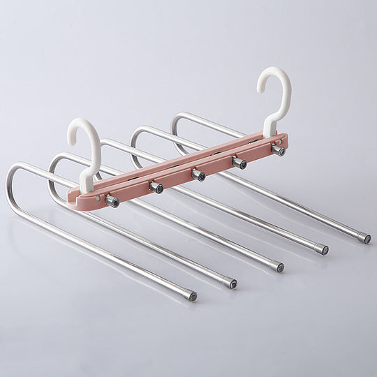 Adjustable Non-slip Pants Rack Wardrobe Trousers Organizer