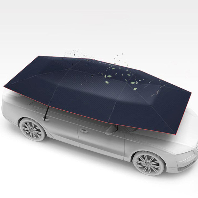 Fully Automatic Summer Car Cover Shade Foldable Protection Umbrella