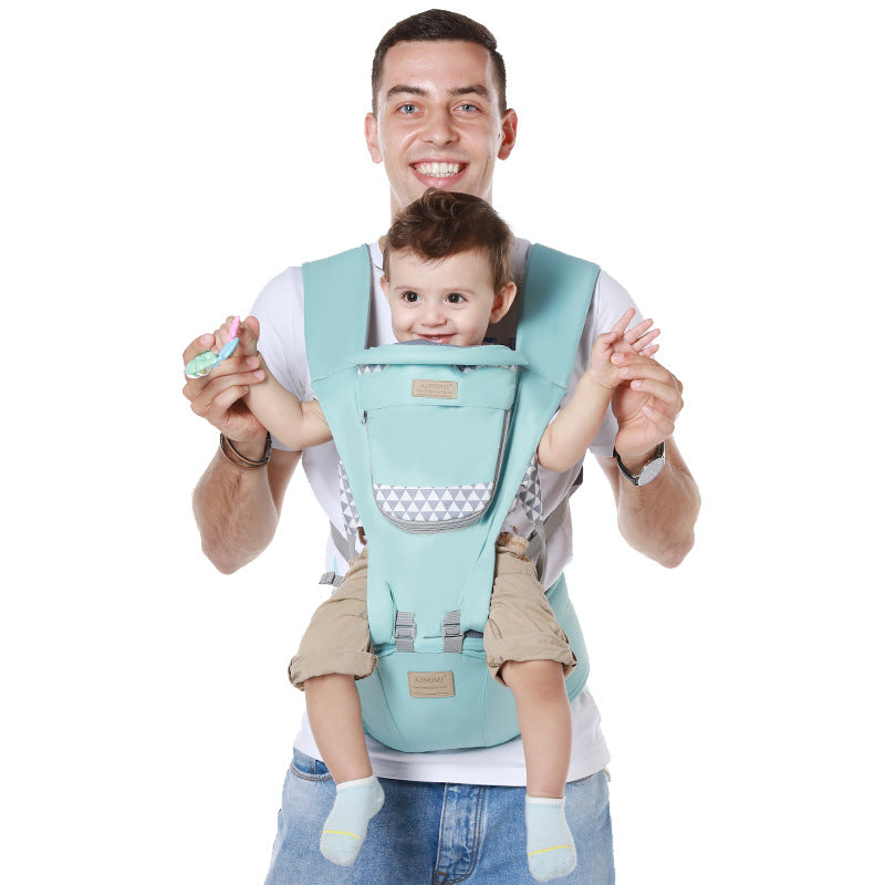 Baby Carrier Waist Stool With Storage Bag Kangaroo Shoulder Swaddle Sling