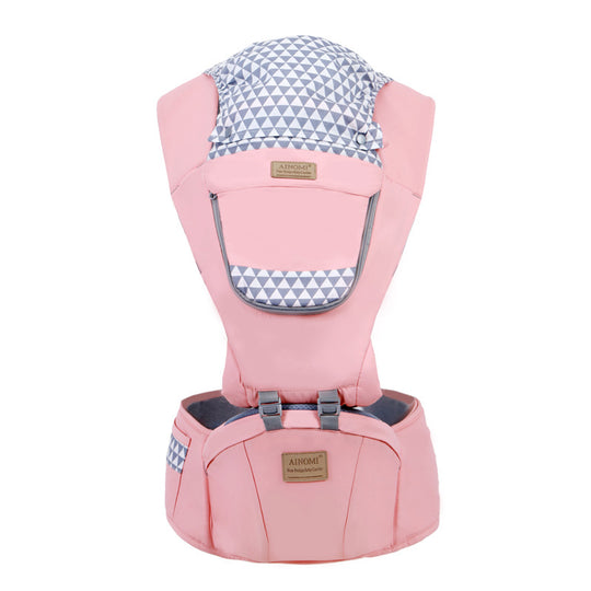 Baby Carrier Waist Stool With Storage Bag Kangaroo Shoulder Swaddle Sling