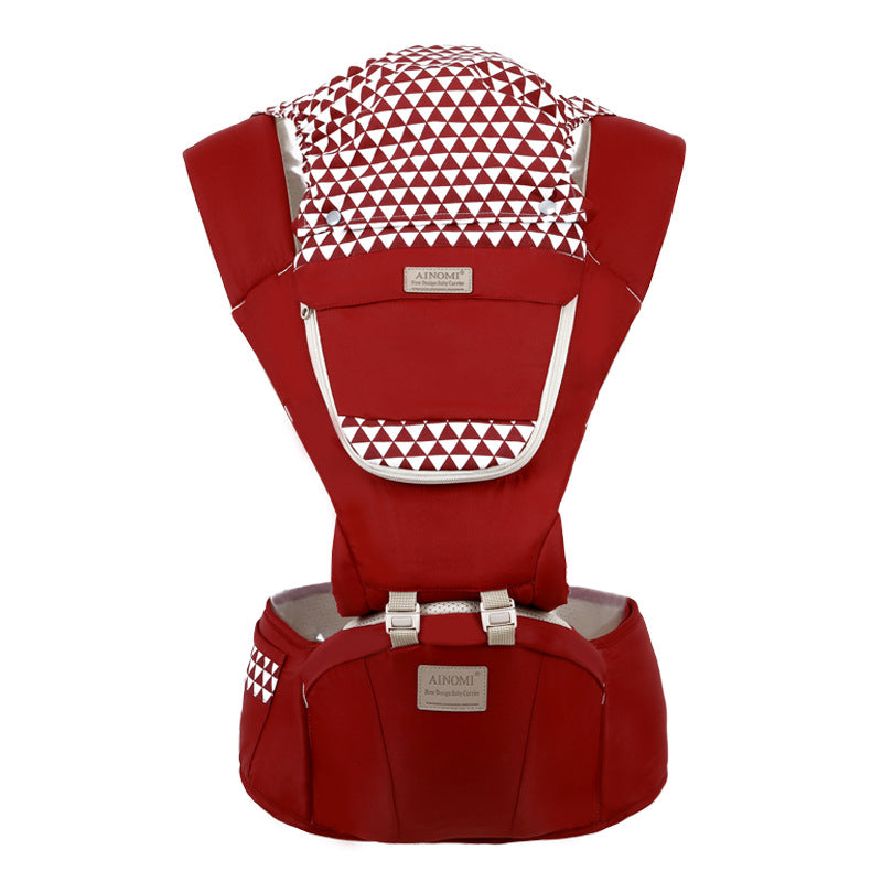 Baby Carrier Waist Stool With Storage Bag Kangaroo Shoulder Swaddle Sling