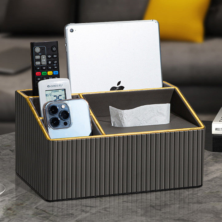 Household Tissue Box Table Remote Control Storage Boxes