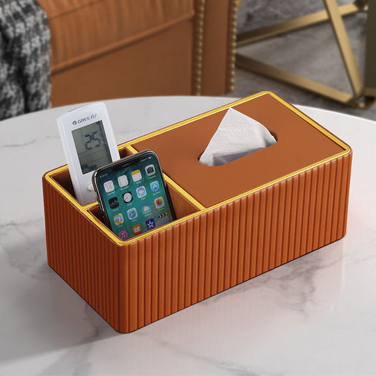 Household Tissue Box Table Remote Control Storage Boxes